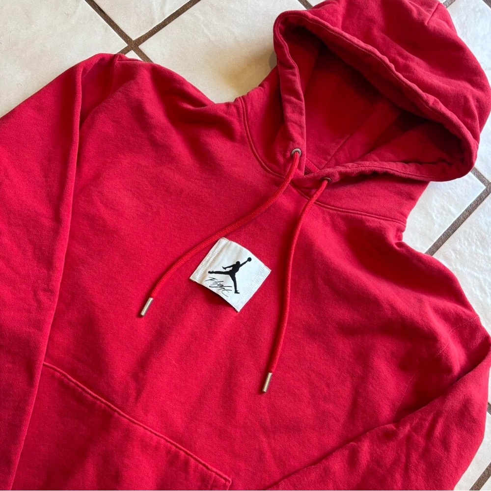 Red Air Jordan Flight Sweatshirt